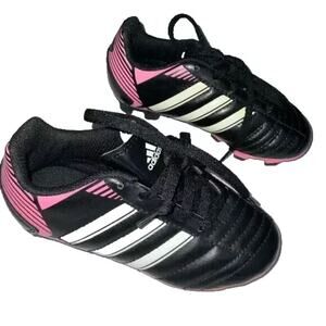 Adidas Trx Fg  Black and Pink Size 10 M Athletic Cleats